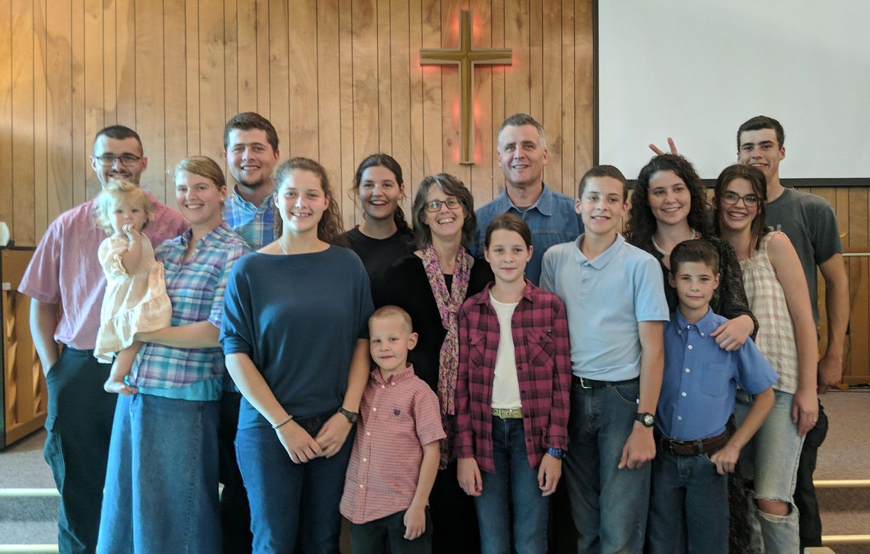 Pastor Craig and Tarah Rankin with their family